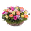 Centrepiece of multicoloured roses Online