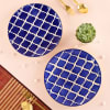 Ceramic Moroccan Dinner Plates- Set of 2 Online