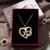 Shop Chain with Personalized Heart Shaped Pendant