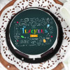 Buy Chalkboard Teacher's Day Cake (Half Kg)