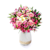 Charming Alstroemeria And Rose Arrangement Online