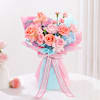 Gift Charming Blooms And Heart Cake Duo