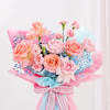 Shop Charming Blooms And Heart Cake Duo