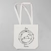 Gift Charming Constellation Personalized Canvas Tote Bag - Leo