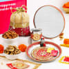 Charming Embroidered Karwa Chauth Hamper Online