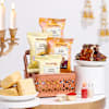 Charming Metal Basket Bhai Dooj Hamper Online