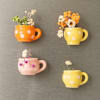 Charming Pastel Cup Fridge Magnets Online