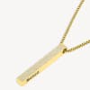 Buy Charming Personalized Zirconia Bar Pendant Necklace