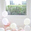 Charming Rose Gold Birthday Balloons Arrangement Online