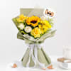 Charming Yellow Blooms Bouquet For Dad Online