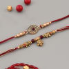 Charms And Beads Antique Rakhi (Set of 2) Online