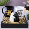 Cheeni To My Chai - Personalized Couple Mugs With Shakers Online