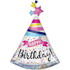 Gift Cheerful Happy Birthday Hat Balloons - Set Of 7