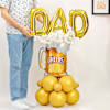 Cheers Dad Beer Balloon Arrangement Online