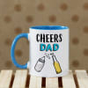 Cheers Dad Personalized Mug Online