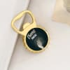 Cheers Magnetic Bottle Opener - Personalized - Black Online