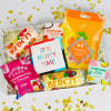 Cheers to Cocktails treatbox Gift Hamper with Drinks, Popcorn & Sweets Online