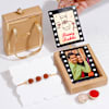 Cherished Moments Personalized Rakhi Combo Online