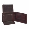 Buy Cherry Brown Cognac Italian Leather Men's Wallet - Customizable with Logo