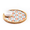 Buy Chip And Dip Platter - Round - Iris - Single Piece