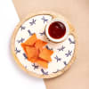 Gift Chip And Dip Platter - Round - Wabi Sabi - Single Piece