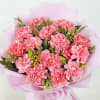 Buy Choco-chip delight with Carnations Combo