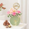 Choco Floral Harmony Hamper Online