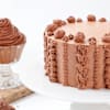 Gift Choco Swirls Cake (Half kg)