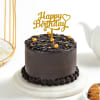 Gift Choco-Truffle Birthday Cake (Half Kg)