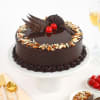 Gift Chocolate Almond Cake (Half Kg)