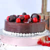 Gift Chocolate Cake with Cherries (1 KG)
