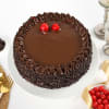 Chocolate Cake with Chocolate Chips & Cherry Toppings (1 Kg) Online