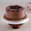 Gift Chocolate Cake (Eggless) with Chocolate Cream Topping (1 Kg)