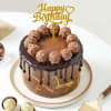 Gift Chocolate Drip Birthday Cake (Half Kg)