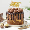 Chocolate Drip Birthday Cake (Half Kg) Online