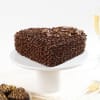 Gift Chocolate Heart Truffle Cake