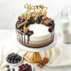 Buy Chocolate Heaven Cream Cake Eggless (500 gm)