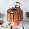 Chocolate Rosettes Cream Cake For The Best Dad (Half Kg) Online