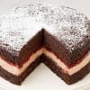 Gift Chocolate Strawberry Cake