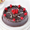 Chocolate Truffle Cake with Cherry Toppings (1 Kg) Online