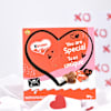 Gift Chocolates And Rose Valentine Day Combo