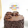 Chocolatey Bliss Personalized Birthday Cake (300 g) Online