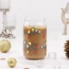 Buy Christmas Cheer - Can Glass With Straw