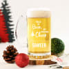 Christmas Cheer Personalized Beer Mug Online