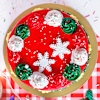 Gift Christmas Chocolate Theme Cake