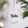 Buy Christmas Gleam Personalized Ornament - Set Of 2