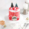 Gift Christmas Glitter Cake (1 Kg)