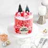 Gift Christmas Glitter Cake