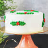 Buy Christmas Holly Cake (Half kg)
