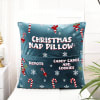 Shop Christmas Nap Personalized Velvet Pocket Cushion - Blue